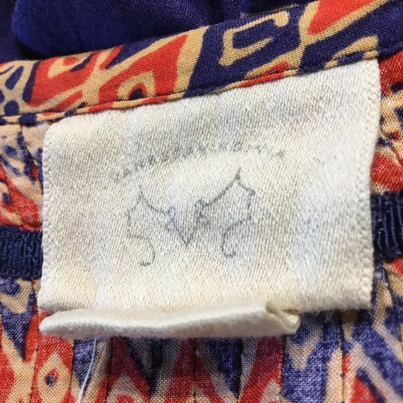 Vanessa Virginia Anthropologie Mahdia Elephant BOHO Top - Picture 3 of 5